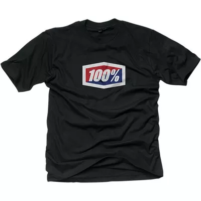 100% Official Black T-Shirt