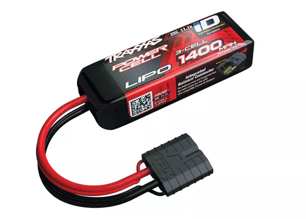 1400mAh 11.1v 2-Cell 25C LiPo Battery
