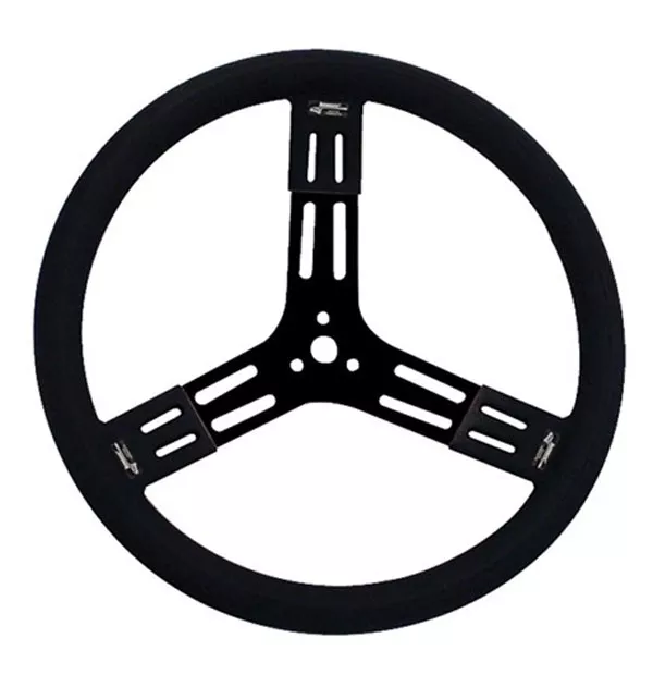 15” Kart Steering Wheel – Black