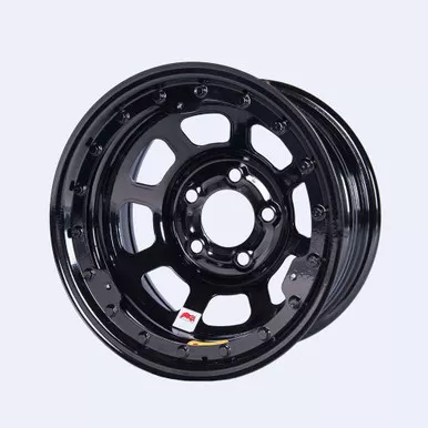 15×8 IMCA B/Lock Wheel Black D-Hole 5×4.75 58DC4ILK