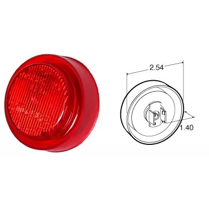 2 1/2" LED LIGHT