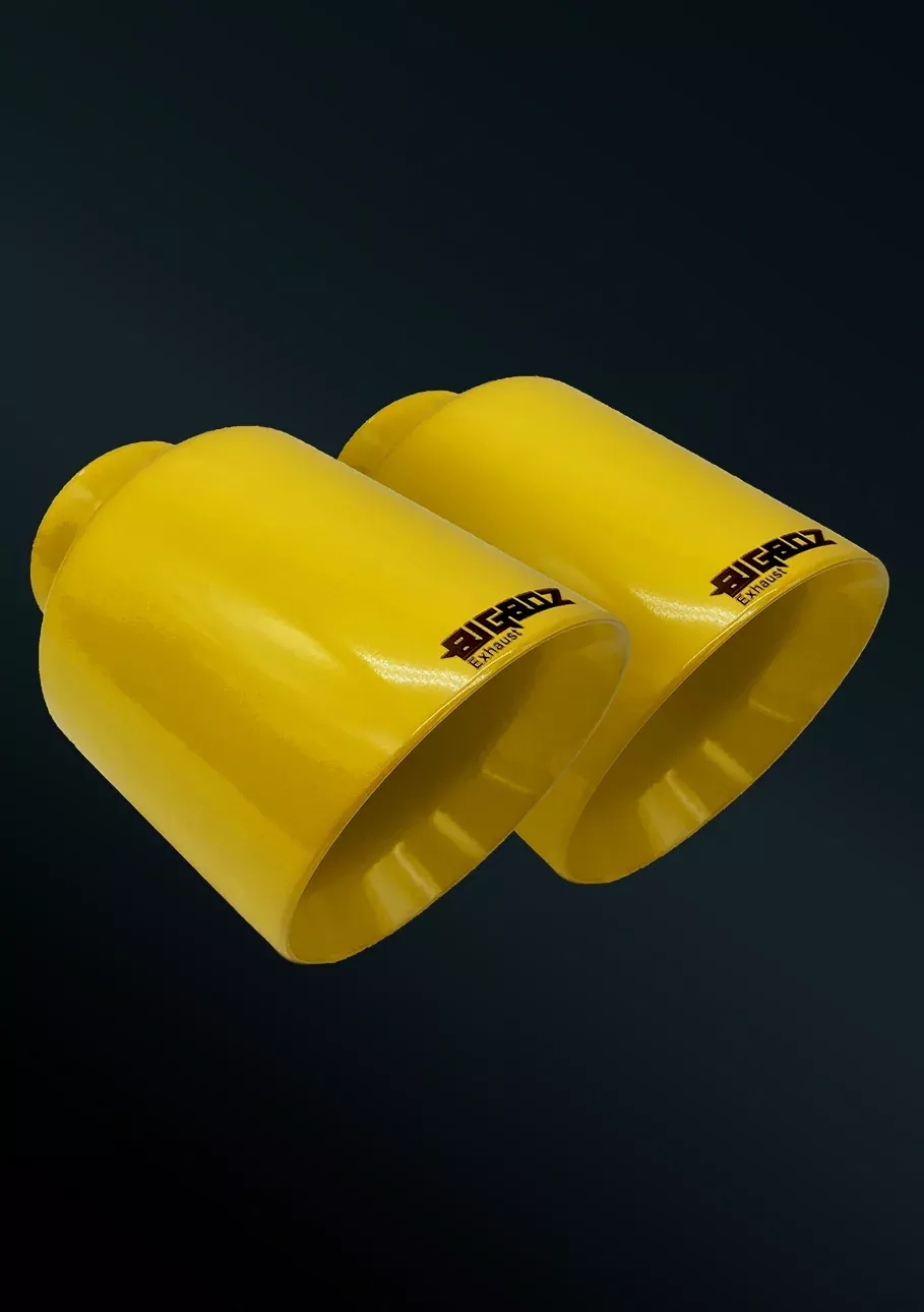 (2015-2023) D-Charger 5″ V8 Tip Set Gloss YELLOW