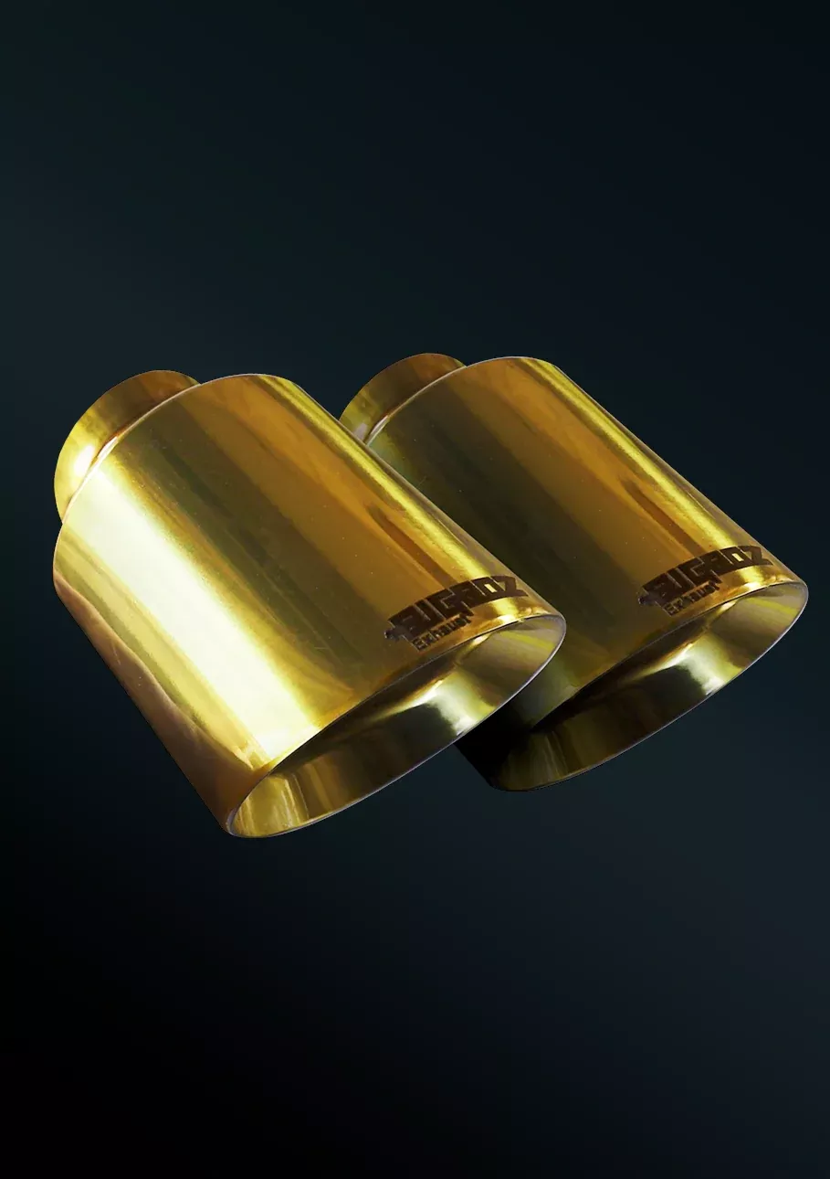 (2015-2023) D-Charger 5″ V8 Tip Set Metallic GOLD
