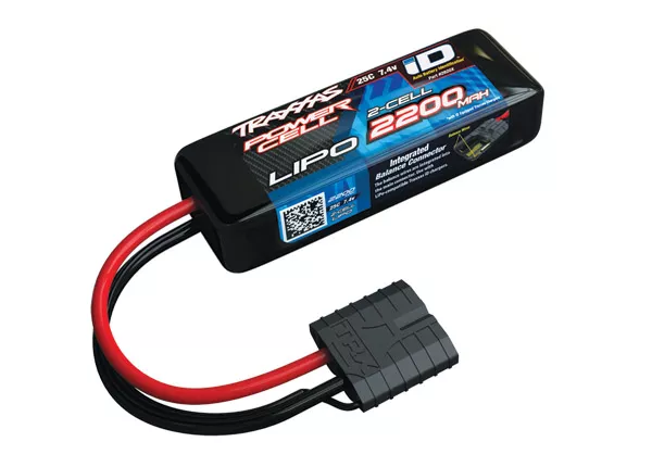 2200mAh 7.4v 2-Cell 25C LiPo Battery