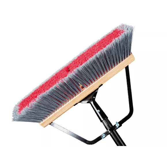 24″ RED SILVER BROOM