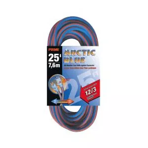 25′ 12/3 BLUE EXT. CORD
