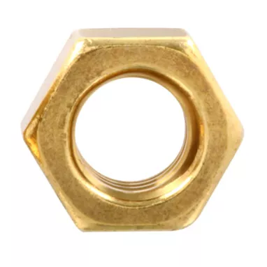 3/8NC BRASS NUT