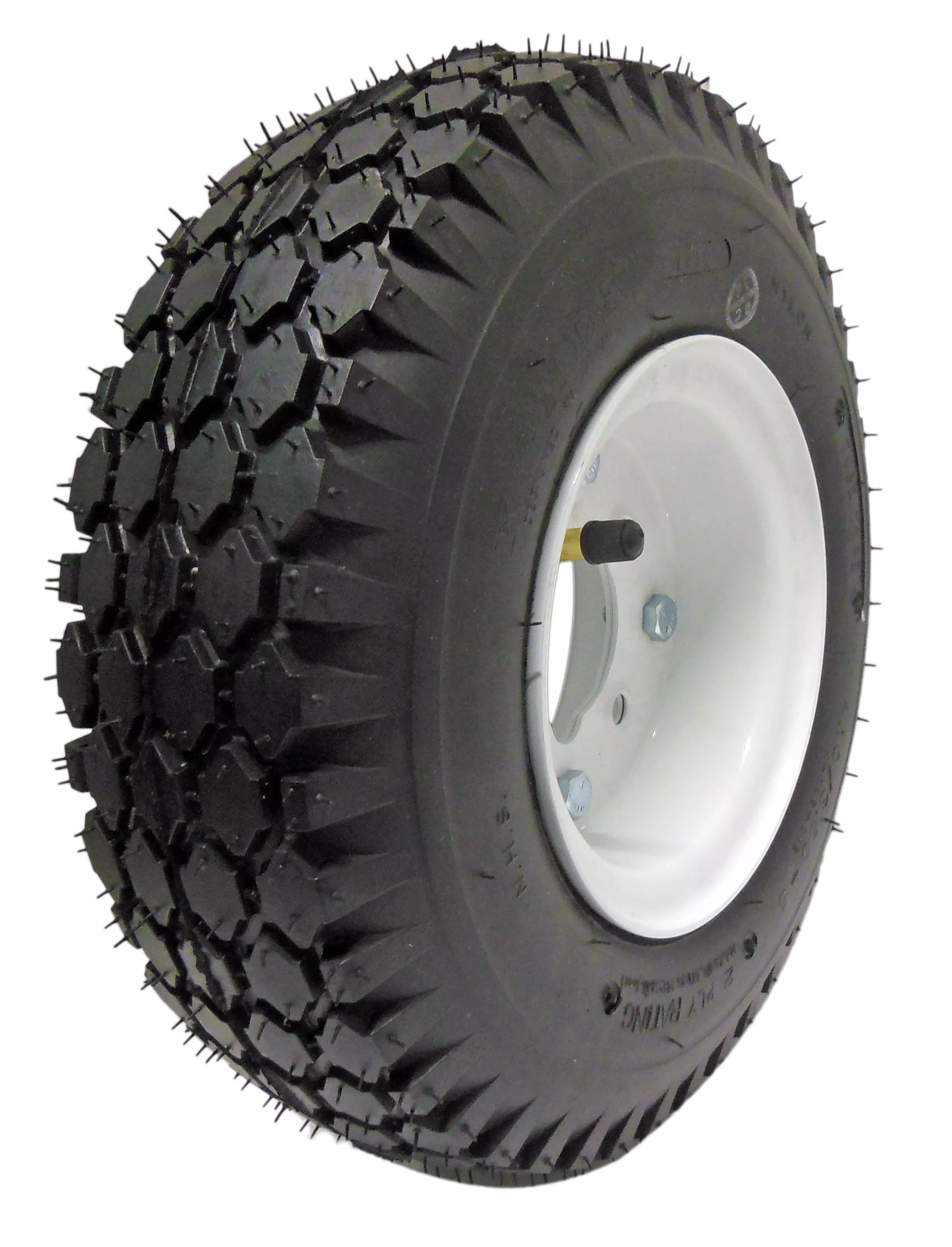 4.10/3.50 Tire with Rim Without Hub