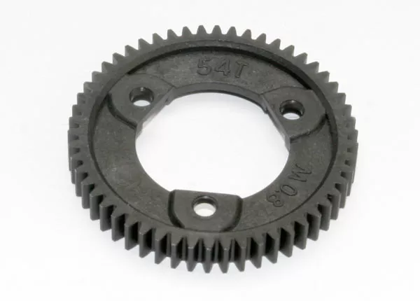54-Tooth Spur Gear (0.8 Metric Pitch, Compatible w/ 32 Pitch) (For Center Differential)
