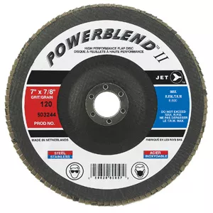 7X7/8 40GR FLAPDISC