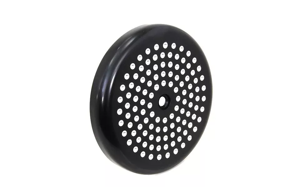 8″ Black Swiss Cheese Air Cleaner Cover Harley & Custom