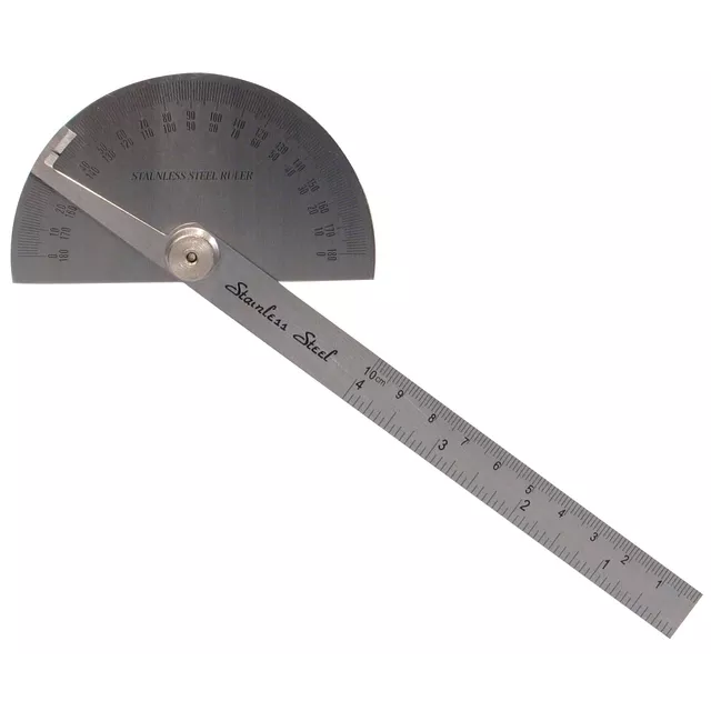 8″ ROUND PROTRACTOR