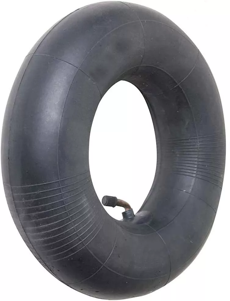 9 x 3.50-4 Inner Tube Bent Stem (Parallel with Rim)