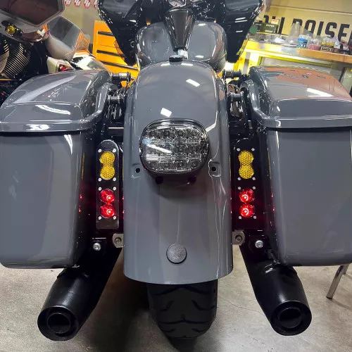A10 Dual S2 Tombstone Tail Light Kit for 2014-2023 Harley Touring