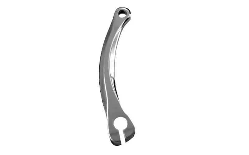 Accutronix Shift Lever Arm for '86-14 FLHT/FLHX/FLHR/FLTR -Diamond, Chrome