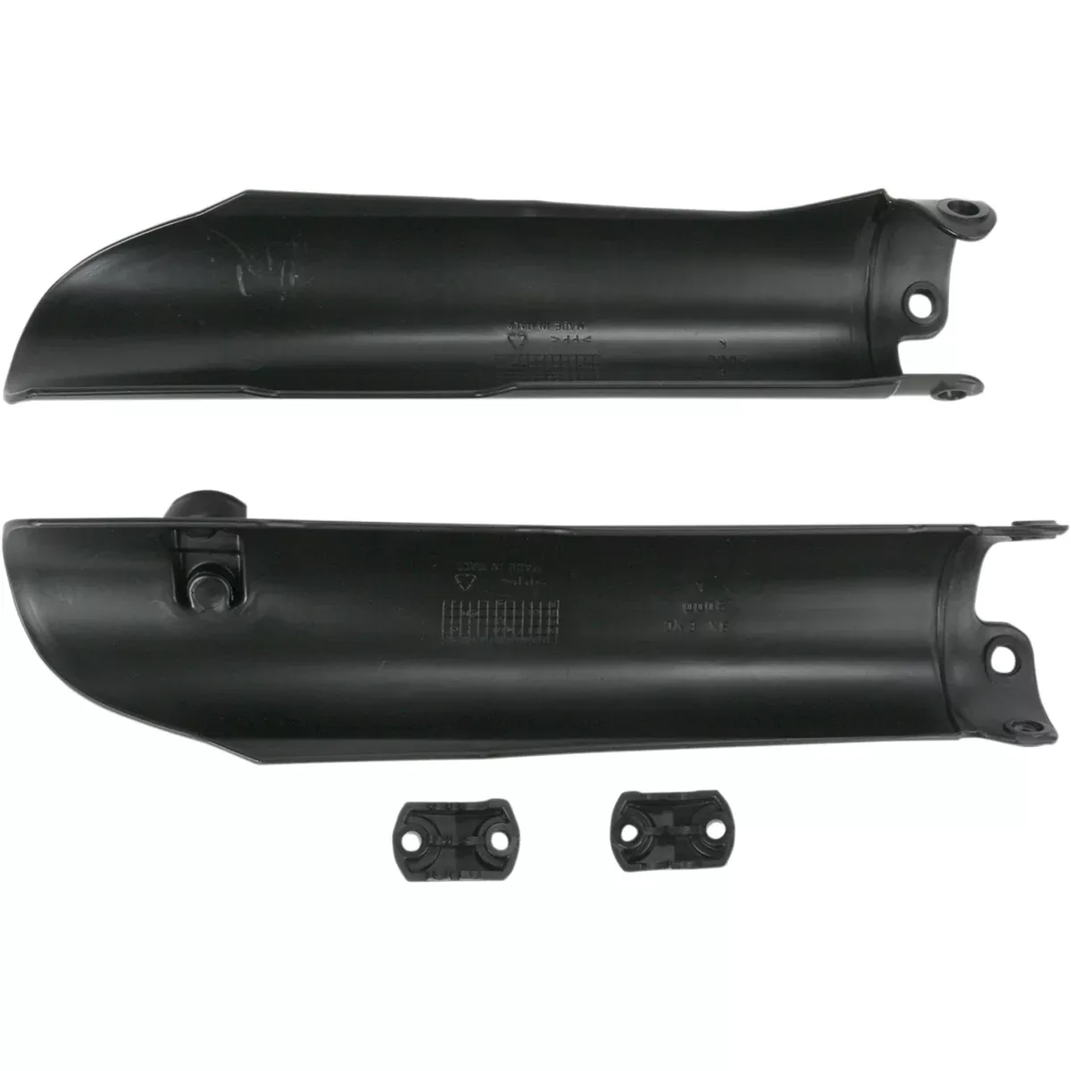 ACERBIS 0412-0146 2113740001 Replacement Fork Covers for KTM/Husqvarna — Fork Lower Fork Covers for Inverted Forks – Black