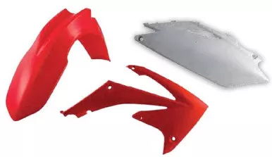 Acerbis 2082050354 Plastic Kit, Original 08 fits CRF450 07-08