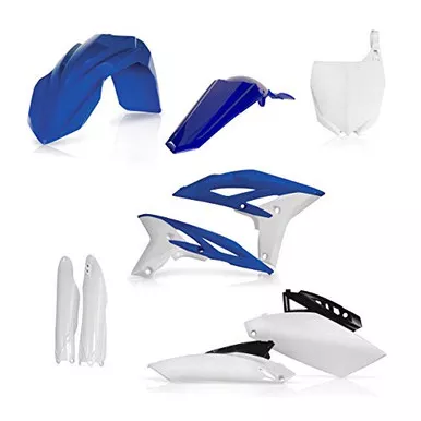 Acerbis 2198012882 Full Plastic Kit for 10-13 Yamaha YZ250F, Blue
