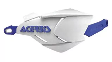 Acerbis 2634661029 X-Factor Handguard - White/ Blue