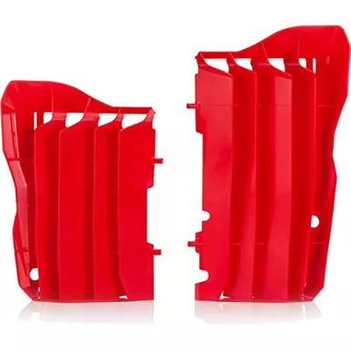 Acerbis 2691520227 Radiator Guards Covers Louvers Red For 2018-19 Honda CRF250R