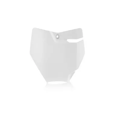 Acerbis Front Number Plate 65Sx '16 Wh T - 2449400002