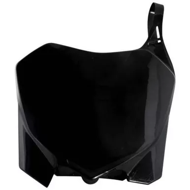 Acerbis Front Number Plate Black - 2449390001