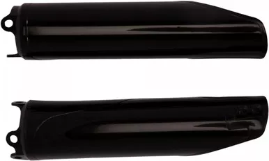 Acerbis Lower Fork Cover Set (Black) - 2115040001