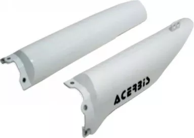 Acerbis Lower Fork Cover Set (White) - 2115020002