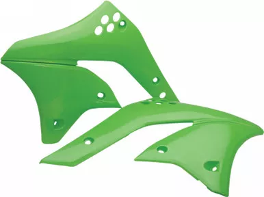 Acerbis Radiator Shrouds (Green) - 2043740006