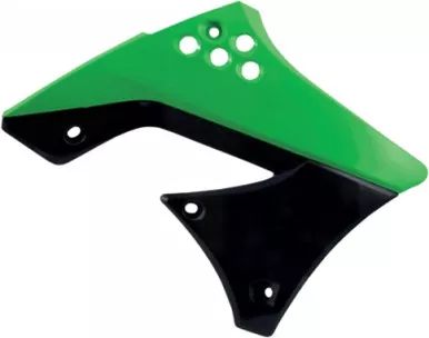 Acerbis Radiator Shrouds (Green/Black) - 2141721089