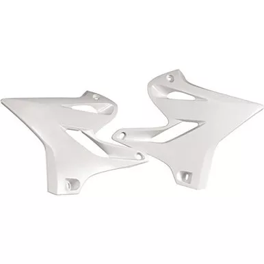 Acerbis Radiator Shrouds (White) - 2402980002