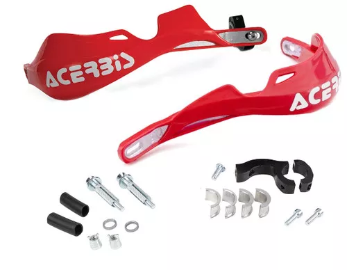 Acerbis Rally Pro CR Red Handguards w/Mount Kit (2142000227)