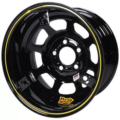 Aero 15x8 3in 5.00 Black w/ 3 Tabs for Mudcover 52-185030T3