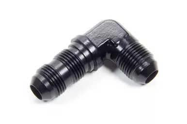 Aeroquip #8 Flare 90 Deg Bulkhead Union Black FCM5083