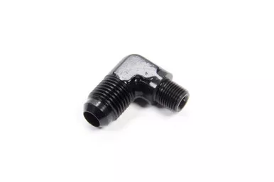Aeroquip 90 Deg Alum #6 Flare 1/8 in Black FCM5033