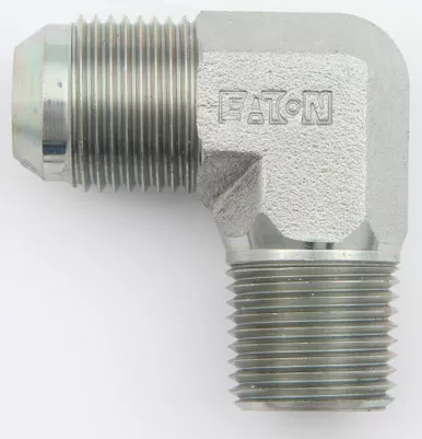 Aeroquip 90 Male Elbow #8 To 1/2 Npt Steel Fitting FCM2626