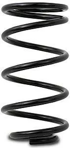AFCO 5.5x12 200 lb/in Rear Pigtail Coil Spring Black 25200SS