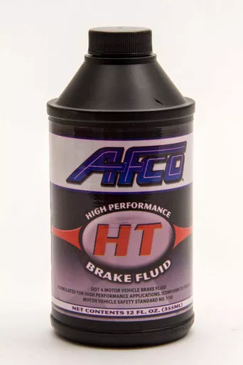 AFCO High Performance HT Brake Fluid DOT 4 12 oz Bottle AFC6691901