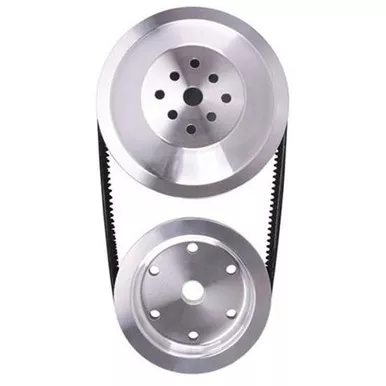 AFCO Racing 20% Reduction Pulley Kit for Small Block Chevy Long Water Pump 80061