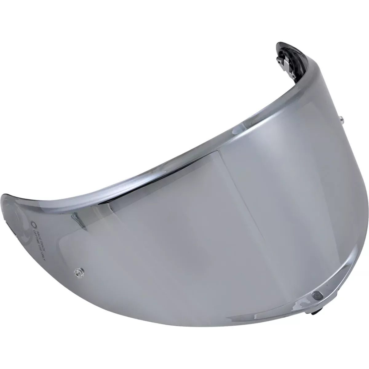 AGV 0130-0925 20KV32M1N1004 K6/K6 S Helmet Pinlock 120 MaxVision™ Prepared Shield K6/K6 S Shield – Pinlock 120 MaxVision Prepared – Iridium Silver