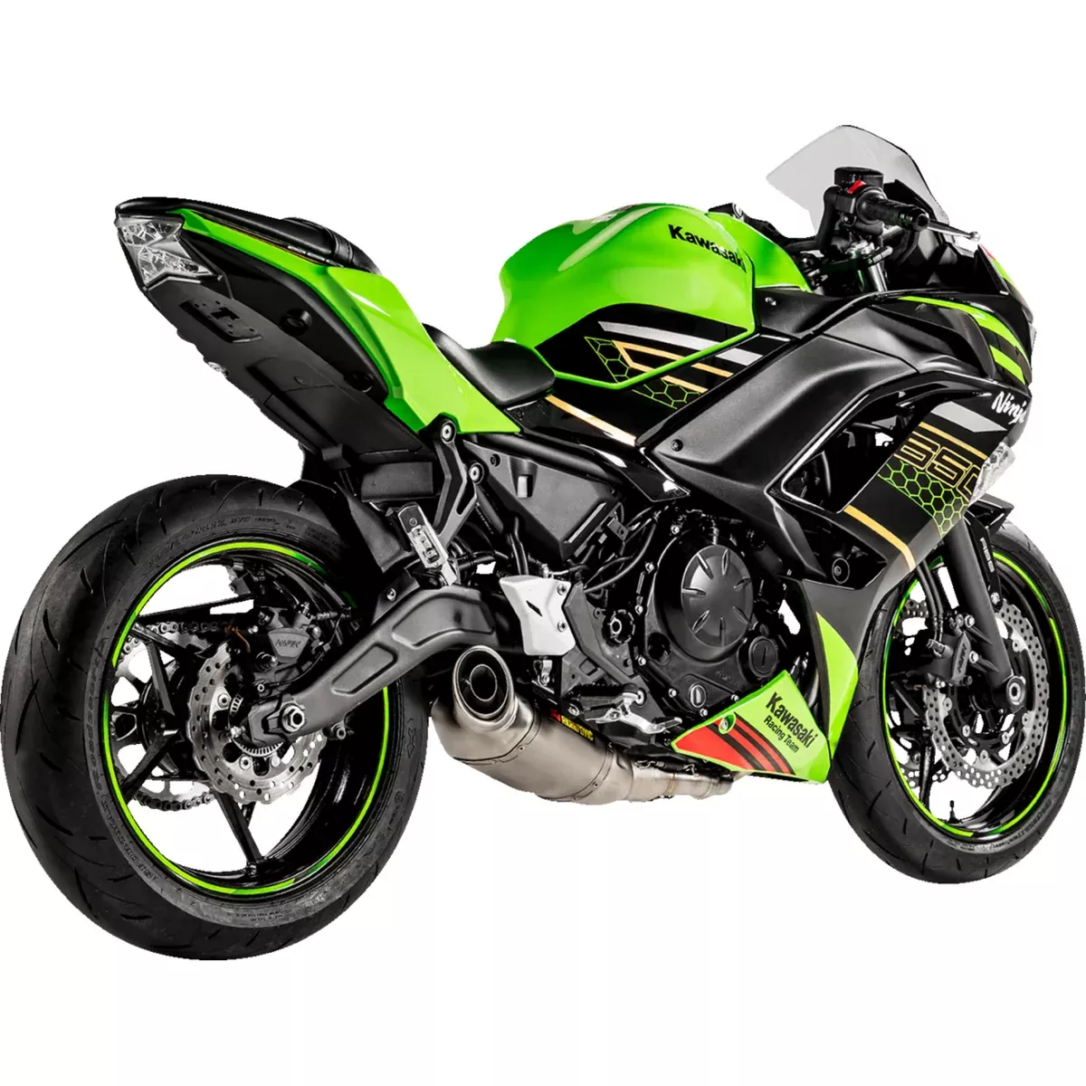AKRAPOVIC 1810-3170 S-K6R13-AFCRT/1 Racing Line Exhaust System titanium – kawasaki ninja 650