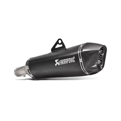 Akrapovic BMW F700GS 13-17 Black Titanium Slip-On Exhaust
