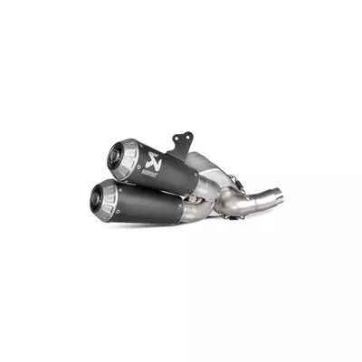 Akrapovic Ducati Monster 797/+ 17-20 Black Titanium Slip-On Exhaust