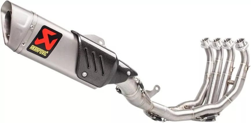 Akrapovic S-Y6R9-APT Full System Race Exhaust Steel Titanium 08-19 Yzf-R6