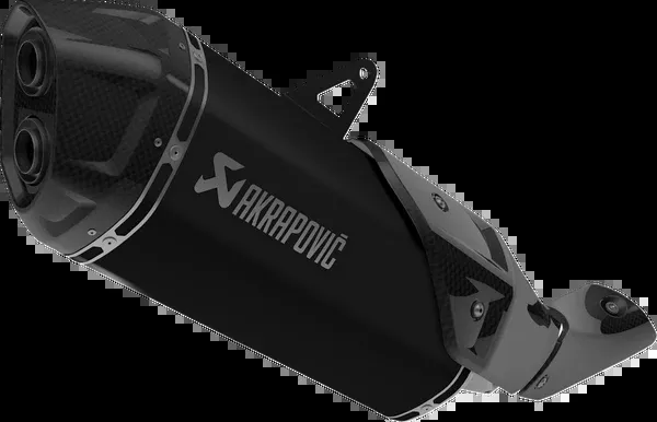 Akrapovic Slip-On Line Muffler - Titanium - CRF1100L - Black