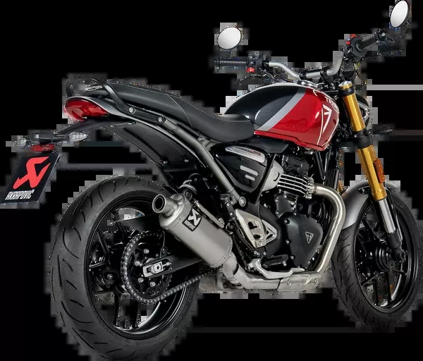 Akrapovic Slip-On Line Muffler – Titanium – Speed/Scrambler 400
