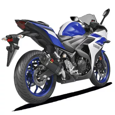 Akrapovic Yamaha YZF-R3 15-16 Carbon Slip On Exhaust