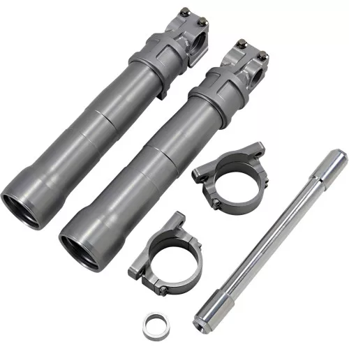 Alloy Art 49mm Lower Legs for 2014-2022 Harley Touring - Clear