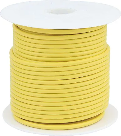 Allstar Performance 14 AWG Yellow Primary Wire 100ft ALL76554