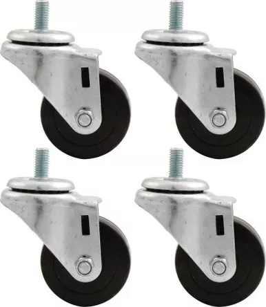 Allstar Performance 3-inch Heavy Duty Wheel Kit 4-pack 300 lb capacity ALL10164
